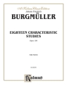 Burgmueller 18 Studies Op.109  P  Kalmus Classic Series