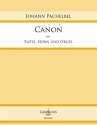 Canon fr Flte, Horn und Orgel Partitur und Stimmen