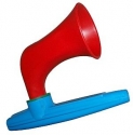 Wazoo Kazoo aus Kunststoff, mit Horn als Verstärker