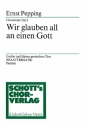 Choralsuite Teil I fr gemischten Chor (SATB/SSAATTBB) Chorpartitur