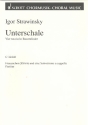 Unterschale fr Solo und Frauenchor a cappella (4 Hrner ad lib) Chorpartitur (dt/kyrr)