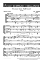 Spruch eines Fahrenden / Kanon: Musica divinas laudes fr Frauen- oder Kinderchor (MezMezMez) Chorpartitur
