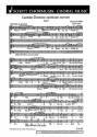 Cantate Domino canticum novum fr gemischten Chor (SSATB) Chorpartitur