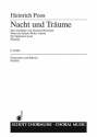 Nacht und Trume fr Frauenchor (SMezA) mit Klavier Partitur