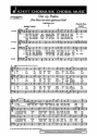Der 23. Psalm fr Mnnerchor (TTBB) und Solo (Bar) Chorpartitur