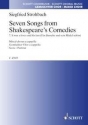 Seven Songs from Shakespeare's Comedies fr gemischten Chor (SATB) Chorpartitur