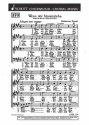 Donato, Baldissera: Wenn wir hinausziehn fr gemischten Chor (SATB) Chorpartitur
