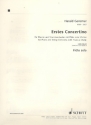Erstes Concertino GeWV 158 fr Klavier und Streichorchester mit Flte oder Violine Solostimme Flte
