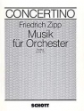 Musik fr Orchester Partitur