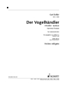 Der Vogelhndler Salonorchester Einzelstimme Violine obligat