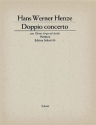 Doppio Concerto fr Oboe, Harfe und Streicher Dirigierpartitur