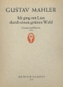 Ich ging mit Lust durch einen grnen Wald fr Gesang (hoch) und Klavier