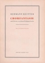 Chorfantasie op. 52 fr gemischten Chor (SATB), Soli (SBar) und Orchester Klavierauszug