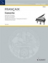 Franaix, Jean: Concerto fr Klavier und Orchester Klavierauszug - fr 2 Klaviere
