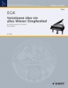 Variationen ber ein altes Wiener Strophenlied fr Koloratursopran und Orchester Klavierauszug