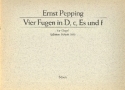 Vier Fugen in D, c, Es und f fr Orgel