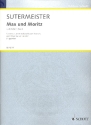 Max und Moritz fr gemischten Chor oder Vokalquartett (SATB) und Klavier 4-hndig Partitur - (= Klavierstimme)