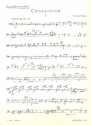 Concertino fr 2 Alt-Blockflten (Flten), 2 Violinen, Violoncello (Kontrabass) Violoncello/Kontrabass