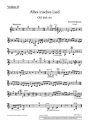 Altes irisches Lied fr gemischten Chor (SATB) mit Klavier oder Streichorchester und Harfe Einzelstimme - Violine II