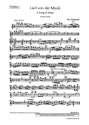 Lied von der Musik fr Frauenchor (SSA) mit Klavier oder Streichorchester Einzelstimme - Violine I