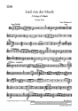 Lied von der Musik fr Frauenchor (SSA) mit Klavier oder Streichorchester Einzelstimme - Viola