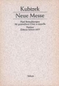 Neue Messe op. 32 fr gemischten Chor (SATB) Partitur