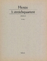 3. Streichquartett fr Streichquartett Stimmensatz