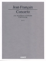 Concerto fr 2 Klaviere und Orchester Klavierauszug - fr 3 Klaviere