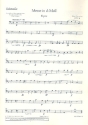 Messe in d-Moll CWV 91 fr Frauenchor (SMezA), 2 Soli (Sopran/Alt) und Orgel, Streicher ad li Einzelstimme - Violoncello