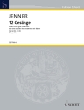 Jenner, Cornelius Uwe Gustav: 12 Gesnge op. 3 Heft 2 fr Frauenchor (SMezA) oder 3 einzelne Frauenstimmen mit Klavier Chorpartitur