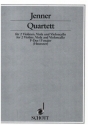 Quartett F-Dur fr 2 Violinen, Viola und Violoncello Partitur und Stimmen