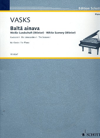 Balt? ainava fr Klavier Einzelausgabe