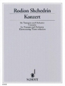 Shchedrin, Rodion: Concerto fr Trompete und Orchester Klavierauszug mit Solostimme