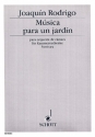Msica para un jardn fr Kammerorchester Partitur