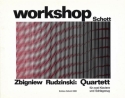 Rudzinski, Zbigniew: Quartett fr 2 Klaviere und Schlagzeug (2 Spieler) Spielpartitur