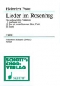 Lieder im Rosenhag fr Frauenchor (SMezA) Chorpartitur