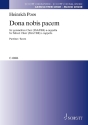 Dona nobis pacem fr gemischten Chor (SSATBB) Chorpartitur