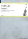 Konzert (Hommage  Louis Soutter) fr Violine und Orchester fr Violine und Klavier