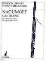 Cantilne fr Fagott und Klavier