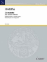 Konzert fr Klavier und Orchester fr Klavier, 2 Violinen, Viola, Violoncello und Kontrabass (Partitur u