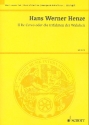 Il Re Cervo oder Die Irrfahrten der Wahrheit Oper in 3 Akten. Libretto nach Gozzi von Heinz von Cramer Studienpartitur