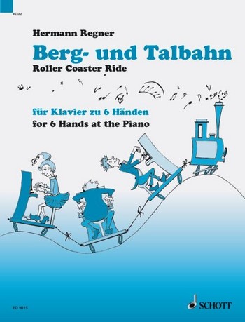 Berg- und Talbahn 12 Miniaturen fr Klavier zu 6 Hnden