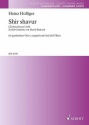 Shir Shavur fr gem Chor a cappella Partitur (hebr/dt)