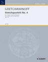 Streichquartett No. 4 op. 124 fr Streichquartett Partitur