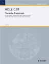 Toronto Exercises fr Flte (auch Altflte), Klarinette in B, Violine, Harfe und Marimba Partitur und Stimmen