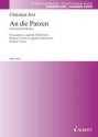 An die Parzen fr Frauenchor a cappella (SSSAAA) Chorpartitur