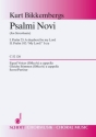Psalmi Novi Band 1 (Nr.1-2) fr Frauenchor a cappella Singpartitur