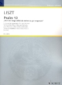 Psalm 13 fr Tenor, gemischter Chor und Orchester Orgelauszug - (Chorpartitur)