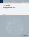String Quartet No. 3 fr Streichquartett Partitur und Stimmen