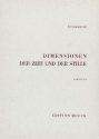 Dimensionen der Zeit und der Stille fr 40stimmiger gemischter Chor, Schlagzeuggruppen und Streichinstrume Partitur